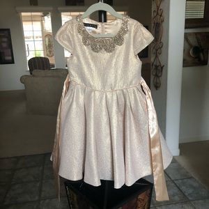 Biscotti Muted Rose Gold Dress